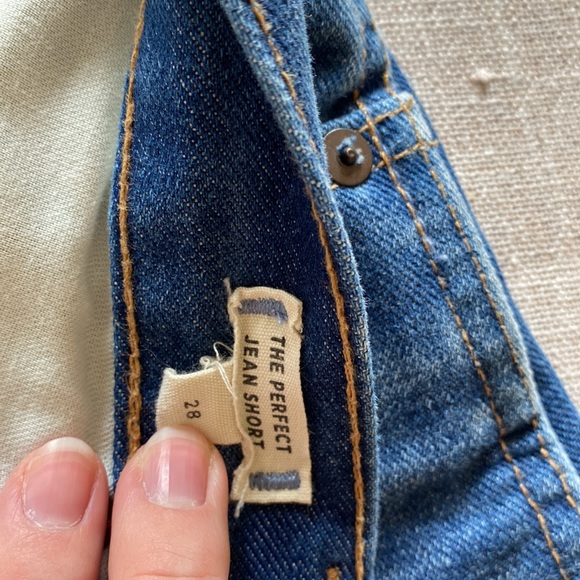 Madewell The Perfect Jean Short in Ullman Wash size 28 - Picture 4 of 4